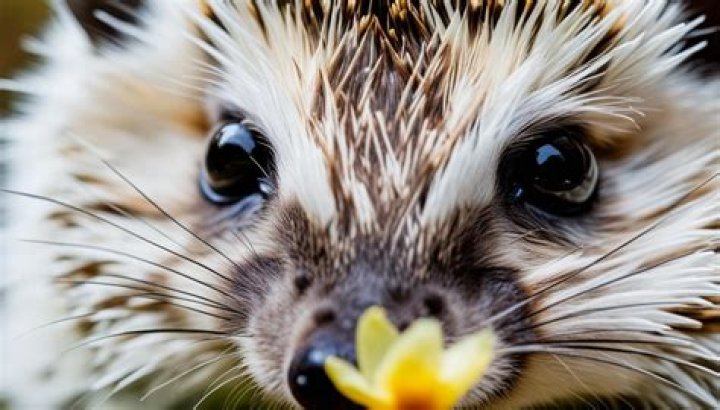Can hedgehogs eyes pop out?