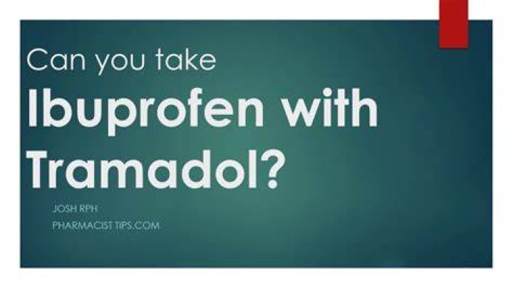 Can I take ibuprofen with tramadol?