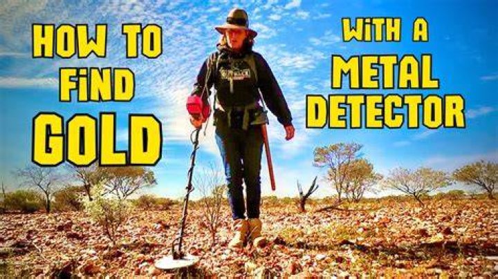 Can white gold be found with a metal detector?