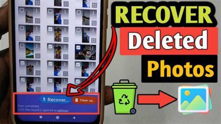 Can you recover deleted Messenger photos?