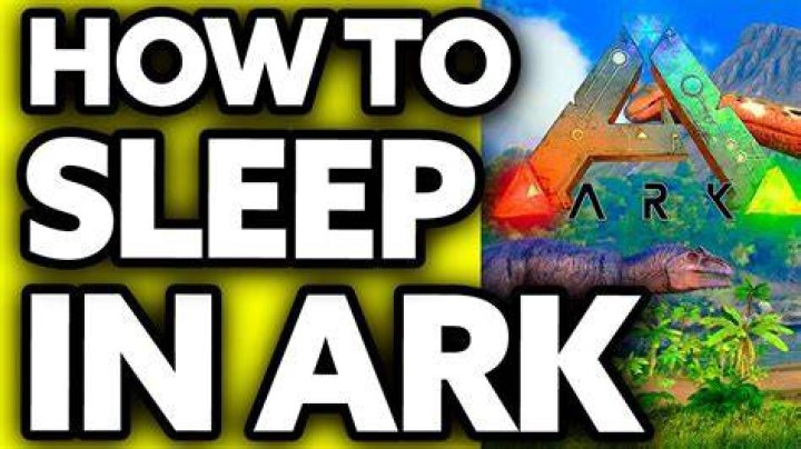 Can you sleep in Ark?