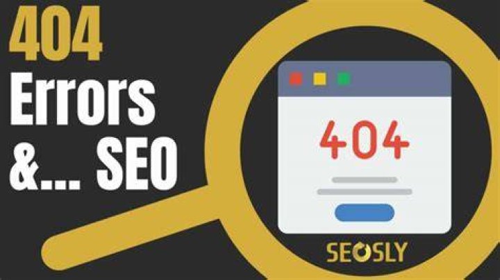 Do 404 errors hurt SEO?
