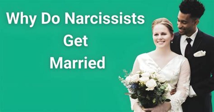Do narcissists get married?