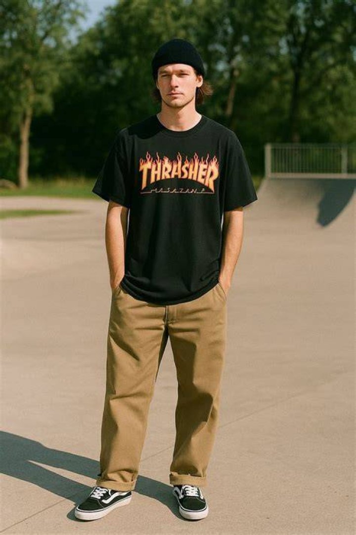 Do skaters wear Thrasher?