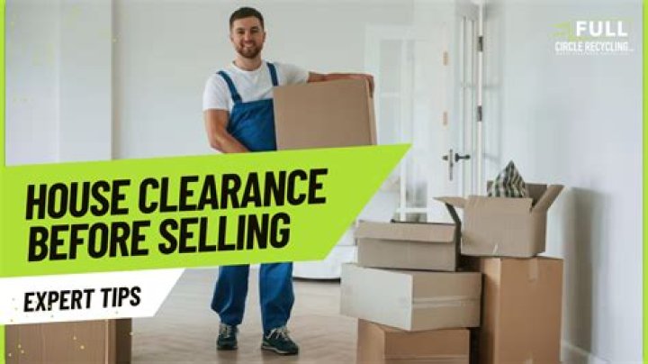 Do you have to empty a house before selling?