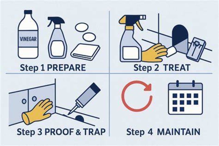 Does cleaning vinegar get rid of mice?