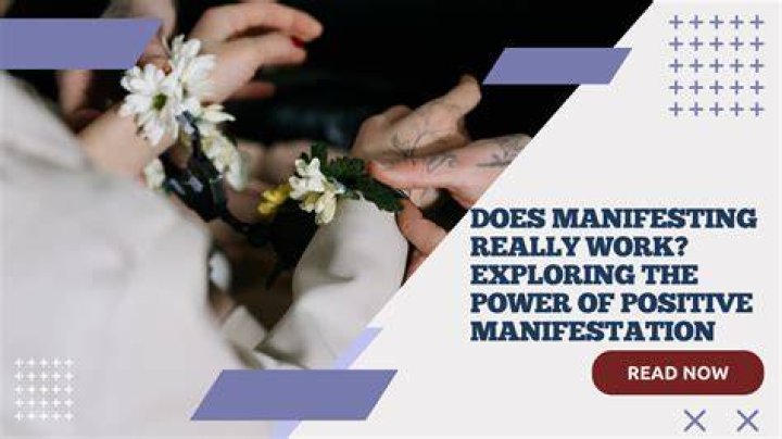 Does manifesting actually work?