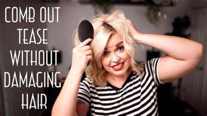 Does teasing hair damage it?