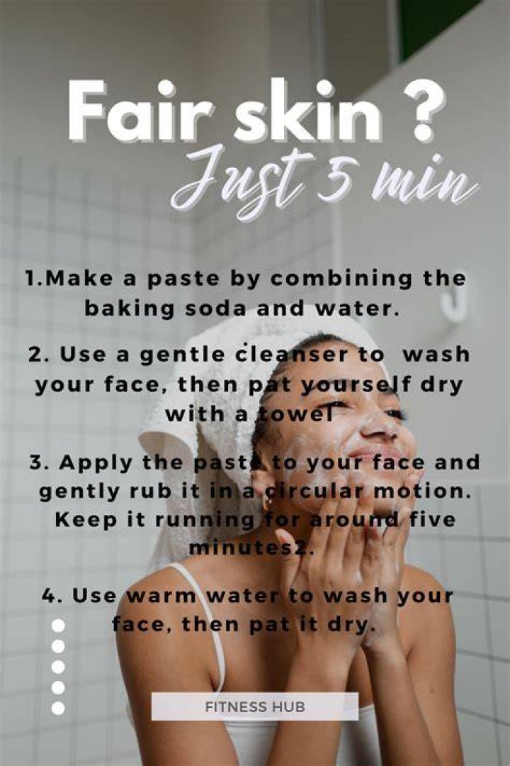 How can I get fair skin by drinking water?