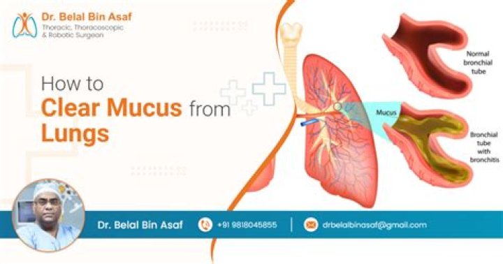 How can I get mucus out of my chest?