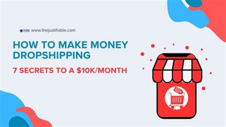 How can I make 10k a month dropshipping?