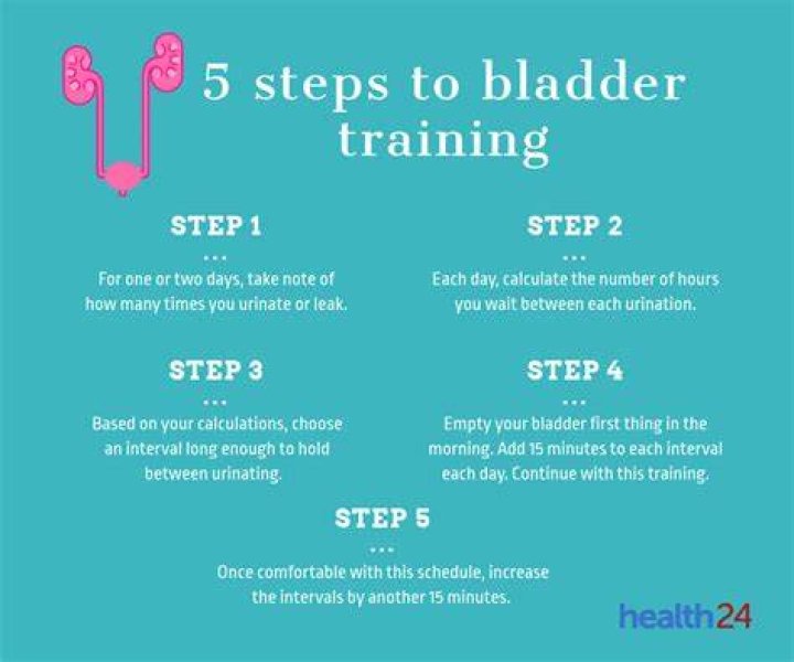 How can I train my bladder to hold longer?