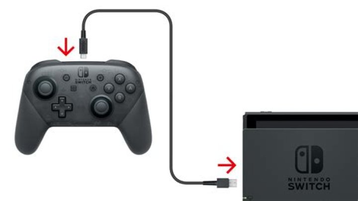 How do I connect a Pro Controller Switch without a dock?