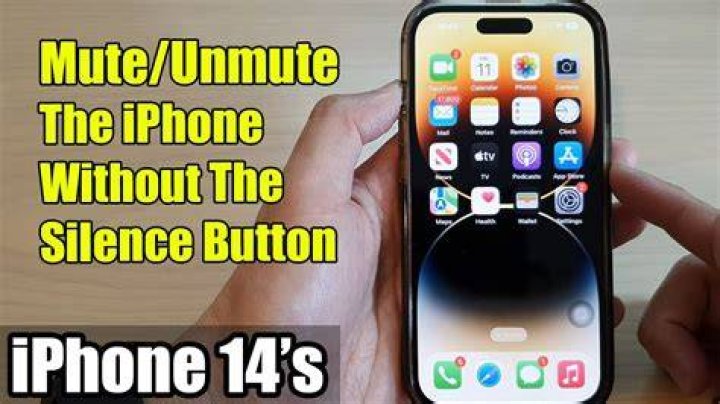 How do I know if my iPhone is on mute?
