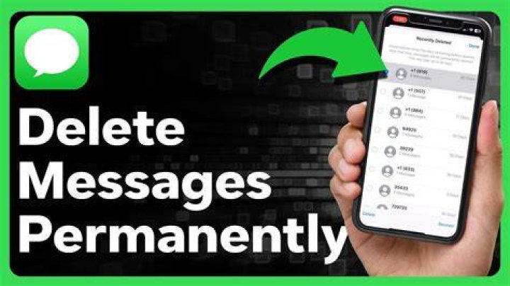 How do I permanently delete messages?