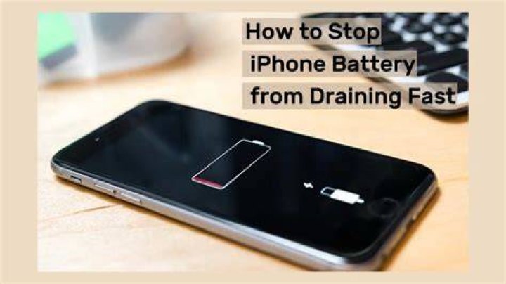 How do I stop apps from draining my iPhone battery?