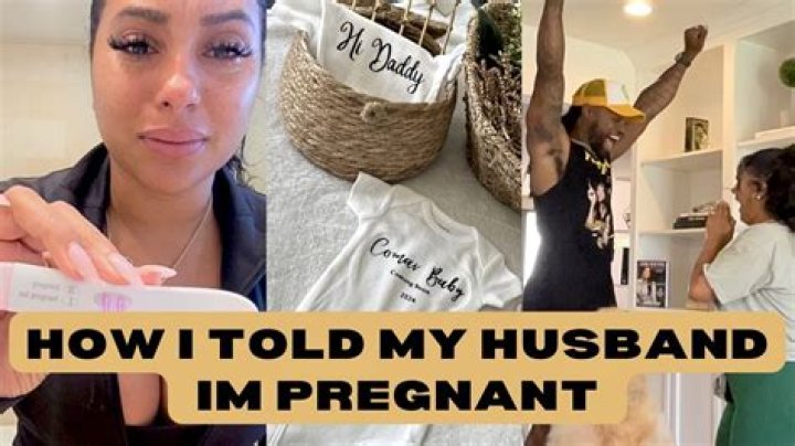 How do I tell my husband I'm pregnant funny?