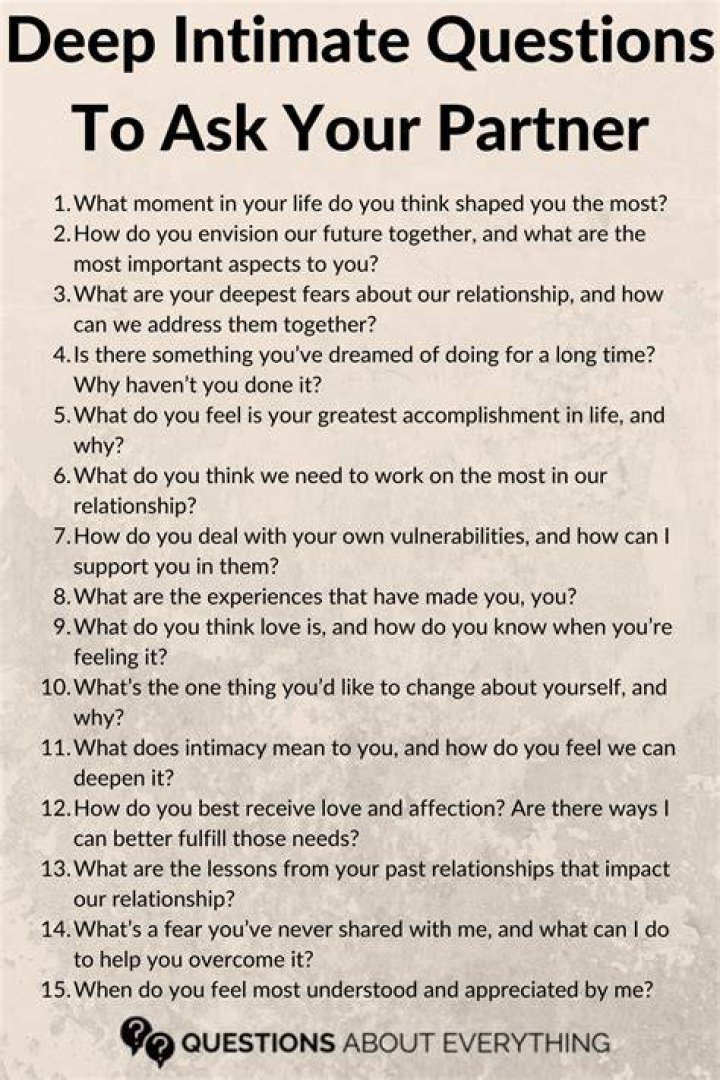 How do you ask if your partner still loves you?