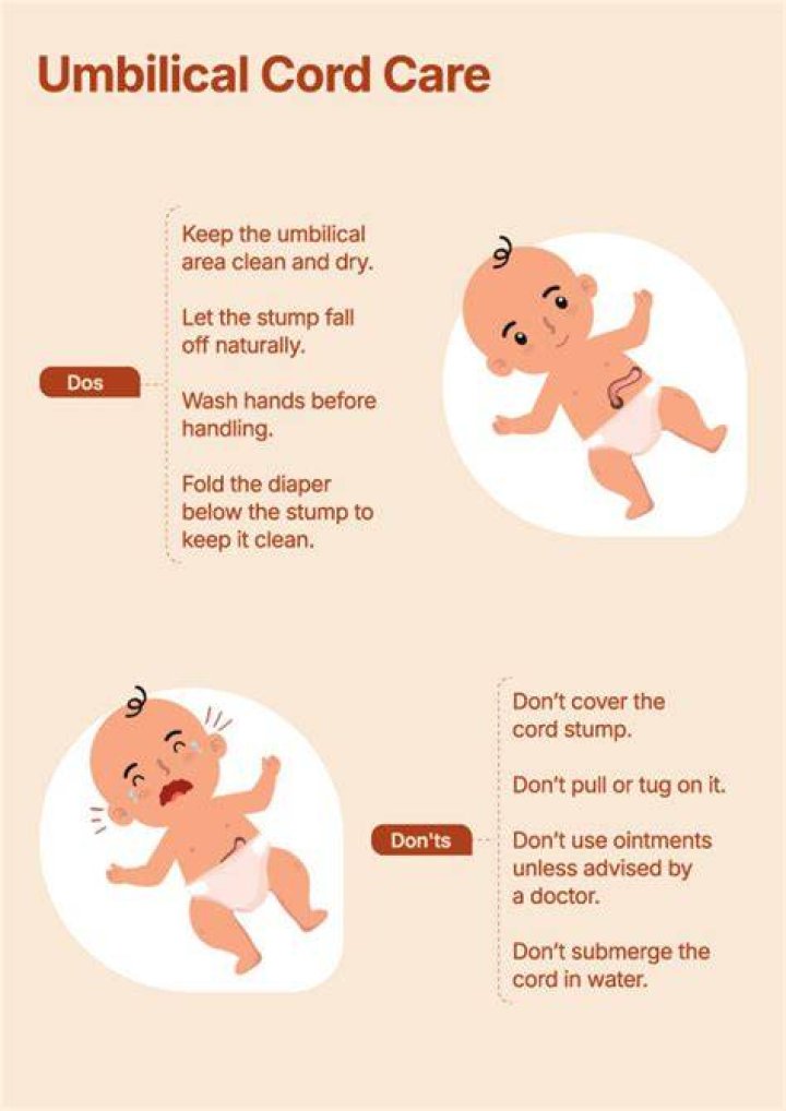 How do you care for an umbilical cord after the stump falls off?