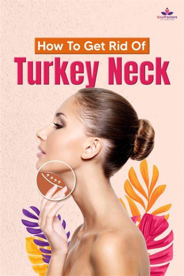 How do you get rid of saggy turkey neck?
