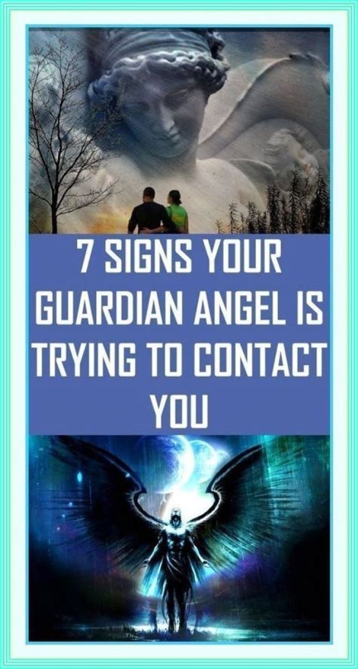 How do you know when your guardian angel is around?