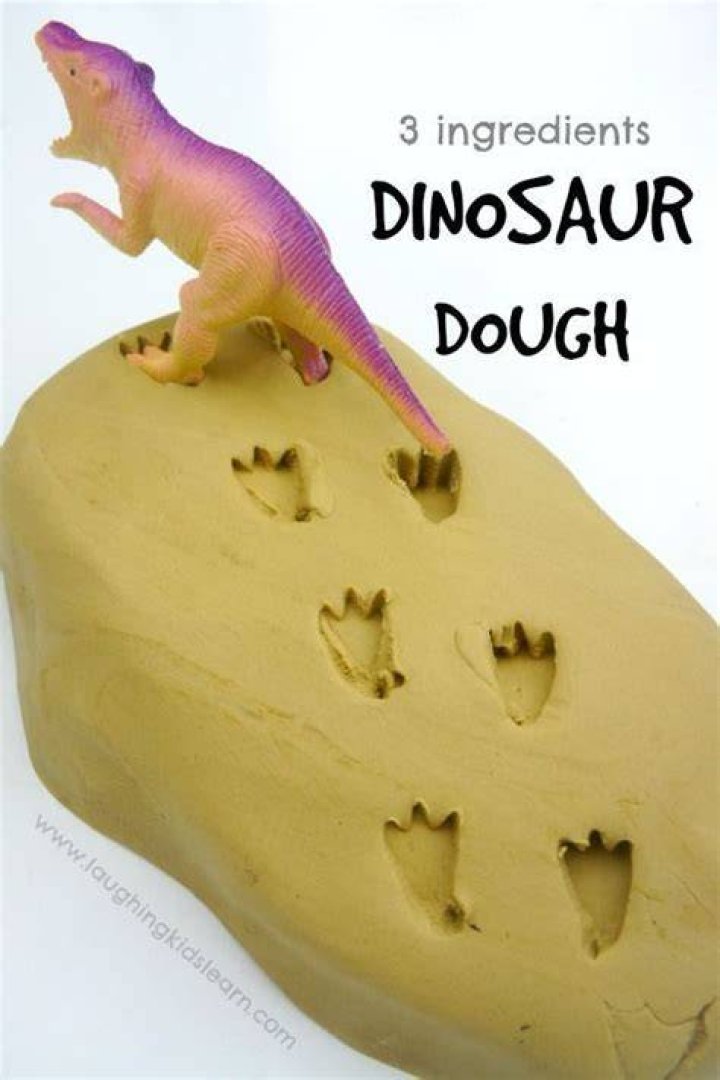 How do you make dinosaur dough?