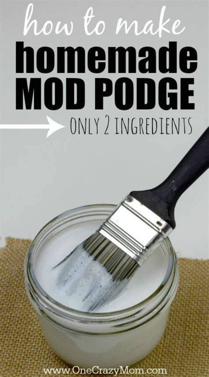 How do you make Mod Podge with cornstarch?