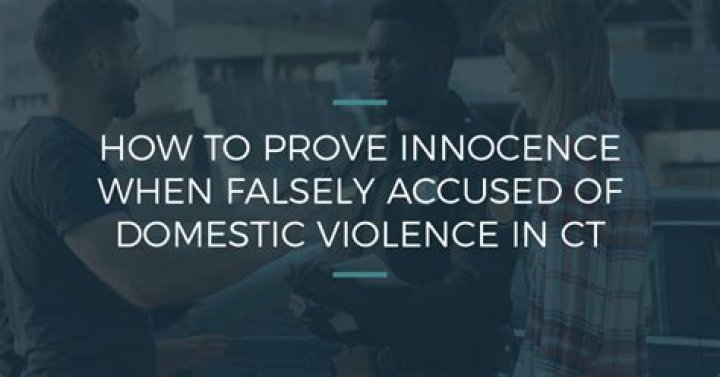 How do you prove innocence when falsely accused at work?