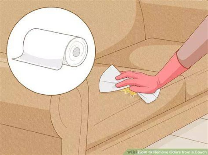 How do you remove odors from a couch?