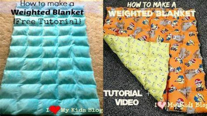 How do you wrap a weighted blanket?