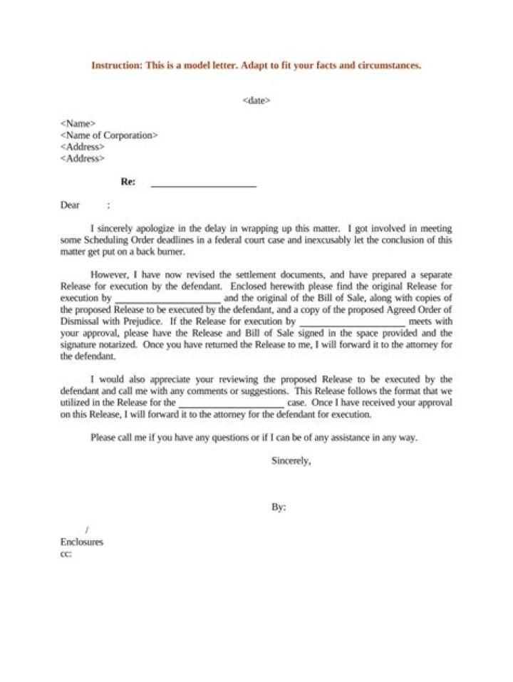 How do you write a compassionate release letter?