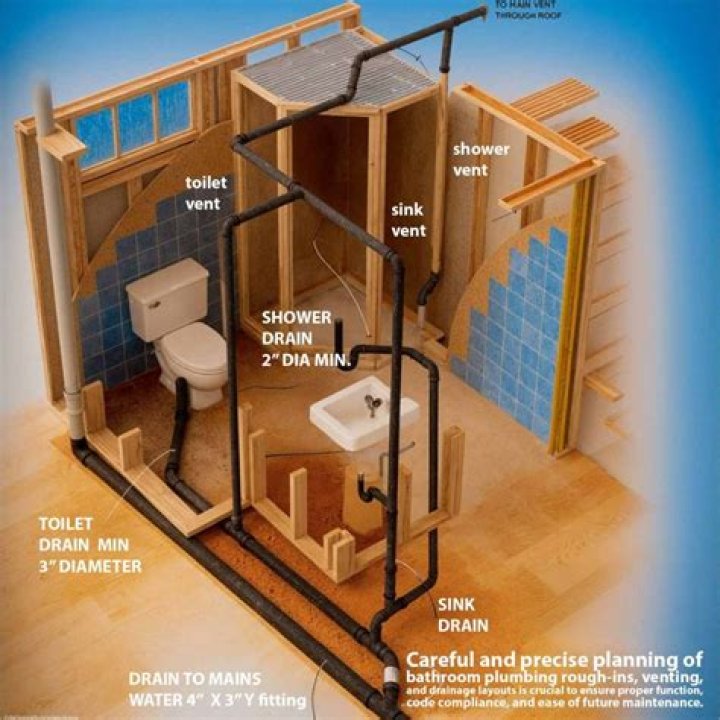 How far can a bathroom vent run?