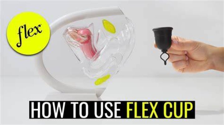 How far should flex cup be inserted?