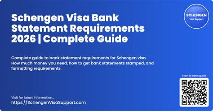 How many months bank statement is required for US visa?