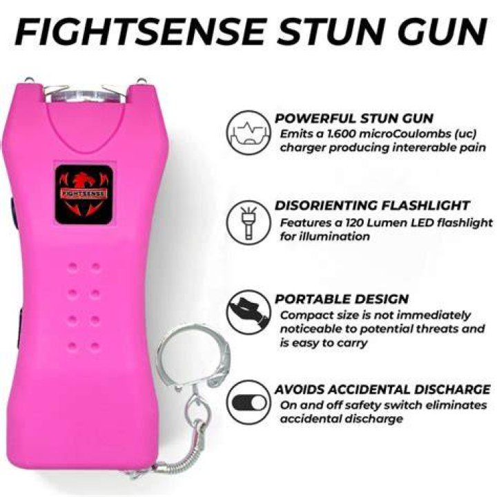 How many volts is in a stun shield?