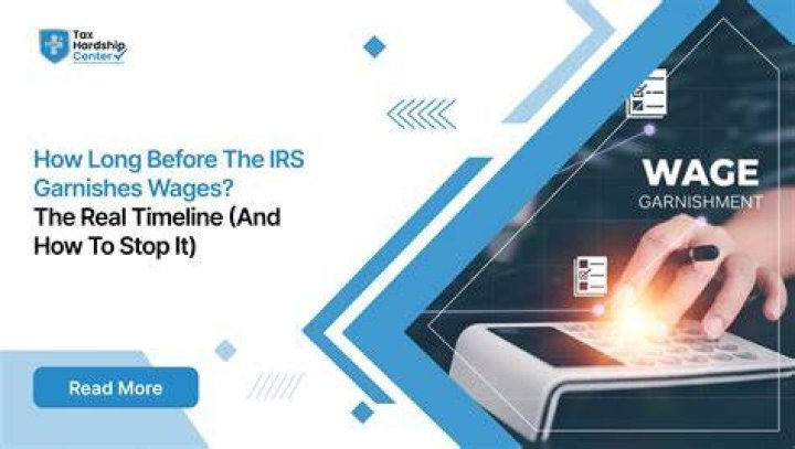 How much do you have to owe before the IRS garnishes wages?