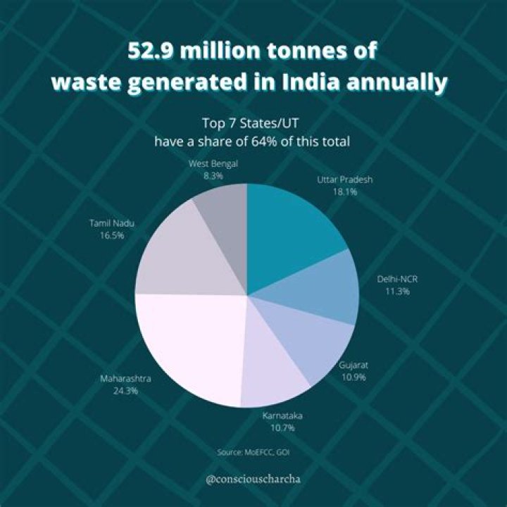How much water does India waste per year?