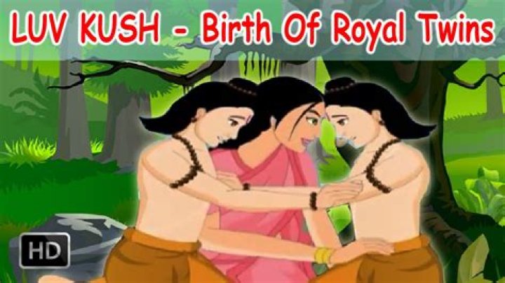 How was Lav and Kush born?
