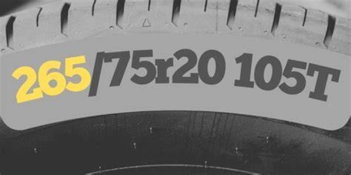 How wide is a 265 tire?