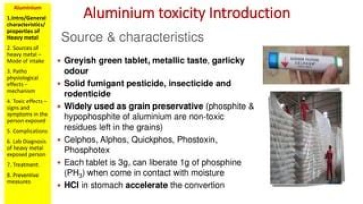 Is aluminum toxicity reversible?