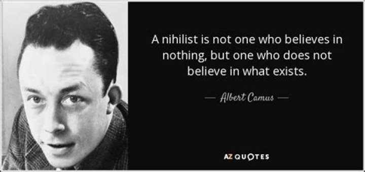 Is Camus a nihilist?