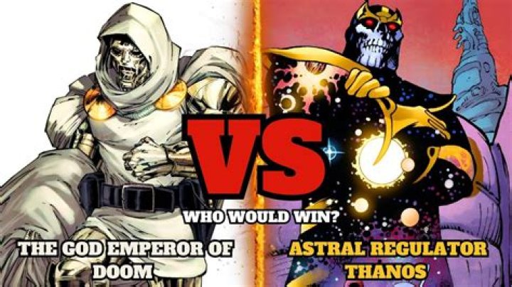 Is God Emperor Doom stronger than Thanos?