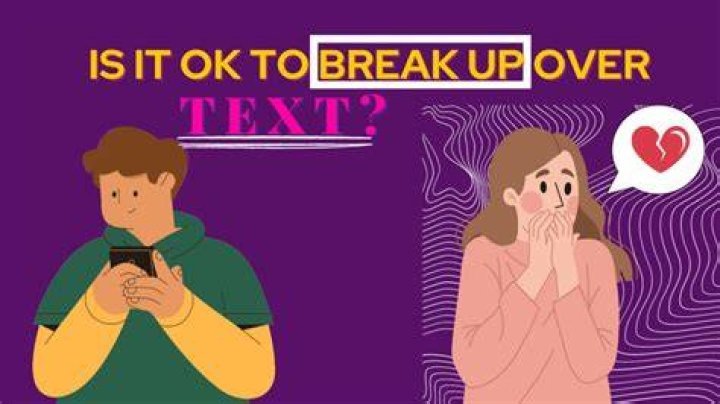 Is it OK to confess over text?