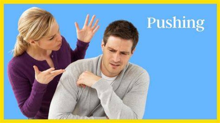 Is pushing a girl assault?
