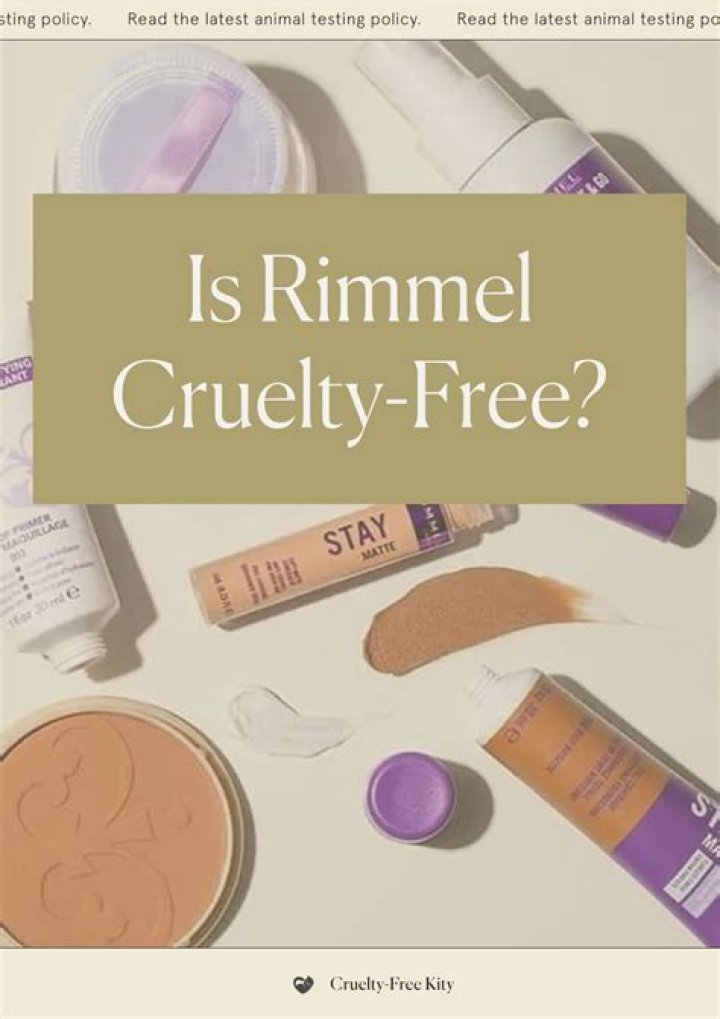 Is Rimmel cruelty-free?