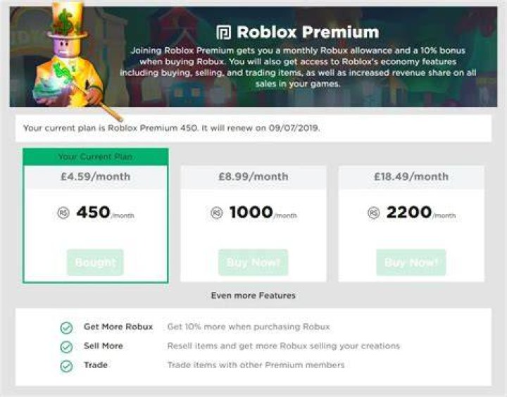 Is Robux cheaper with premium?