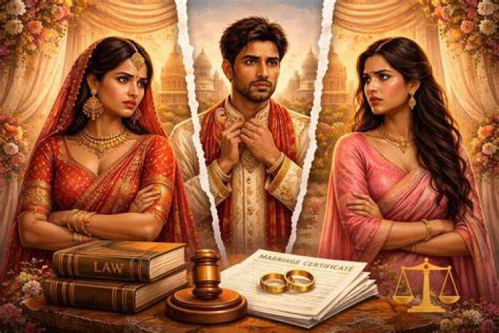 Is second marriage legal in India?
