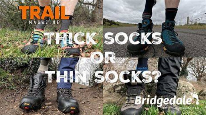 Should I run with thick or thin socks?