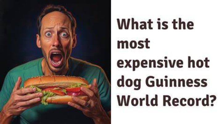 What's the most expensive hot dog?