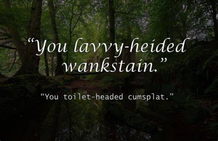 What are Scottish insults?